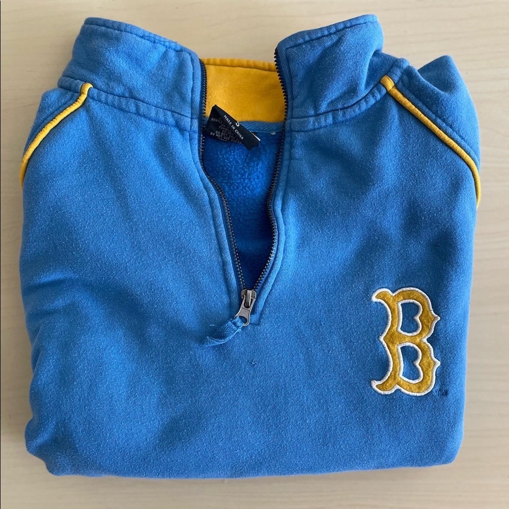 UCLA quarter zip long sleeve